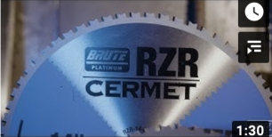 Brute Platinum RZR Cermet Tipped Circular Saw Blades
