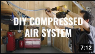 Compressed Air Home Garage Flexible Kit